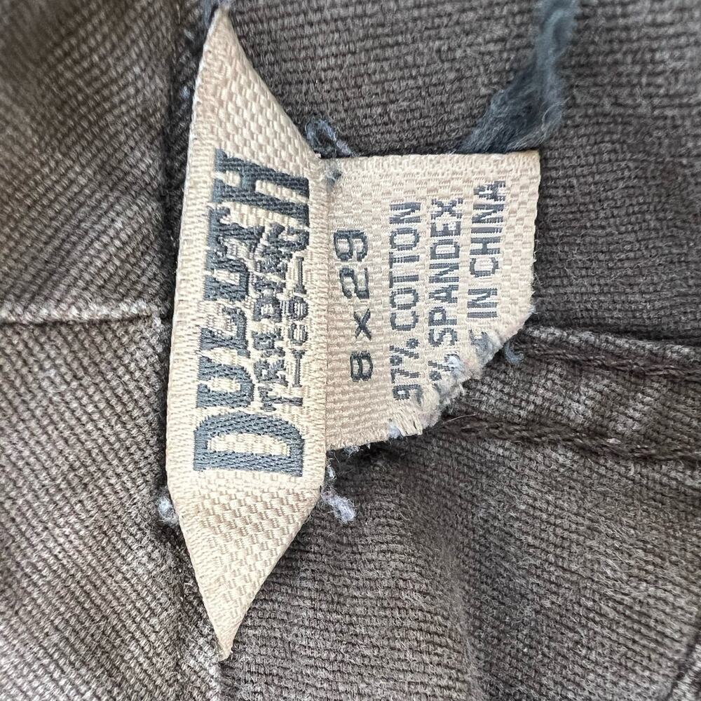 Duluth Trading Co. Jeans Women's 8x29 Brown Duluth Flex FH Work Pants Normcore - Picture 11 of 12